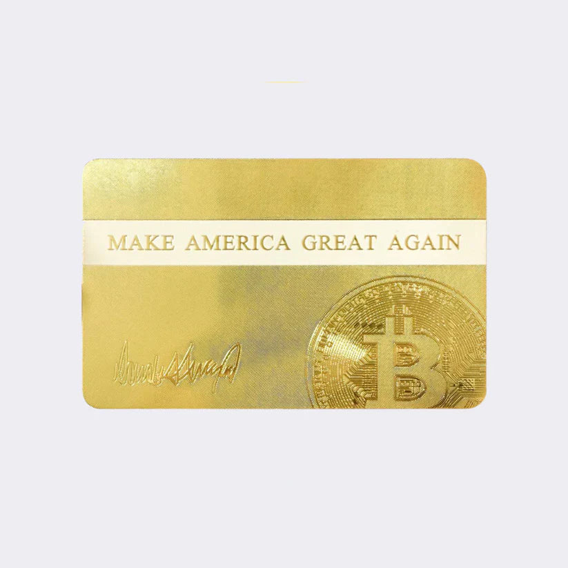 Trump President Gold Card