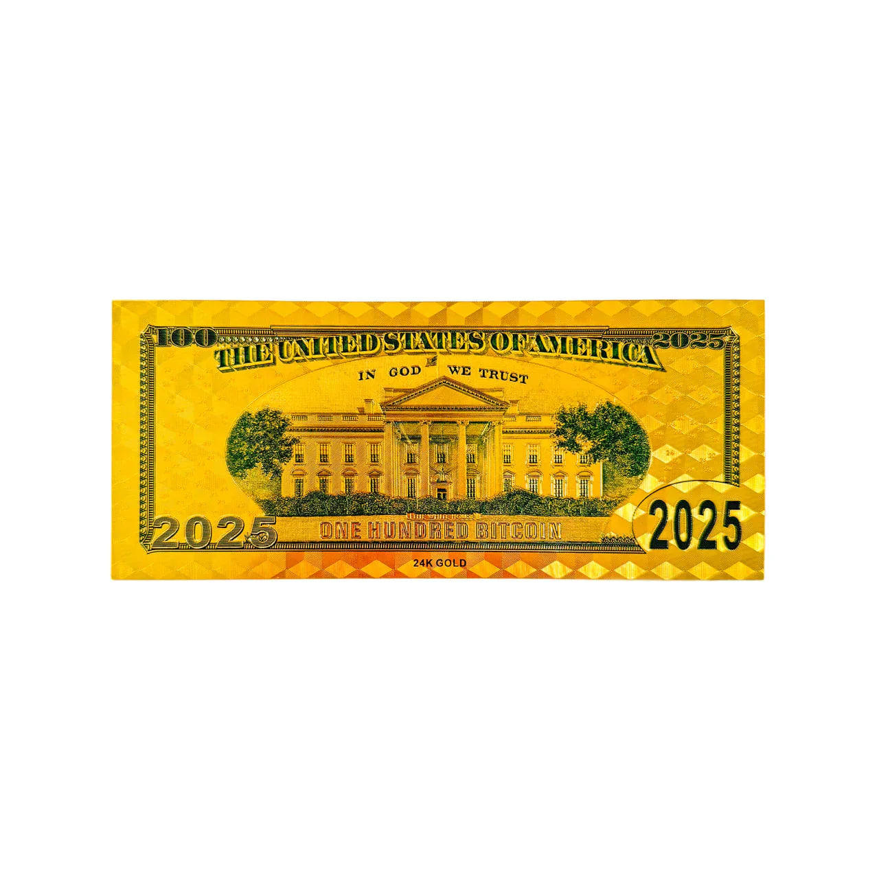 Trump Gold Bitcoin Bucks Bills